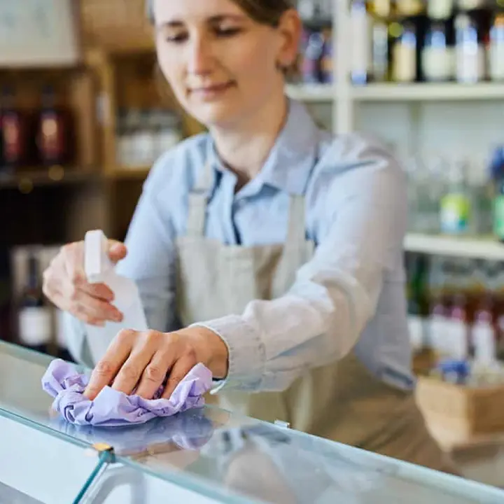 Retail store cleaning services