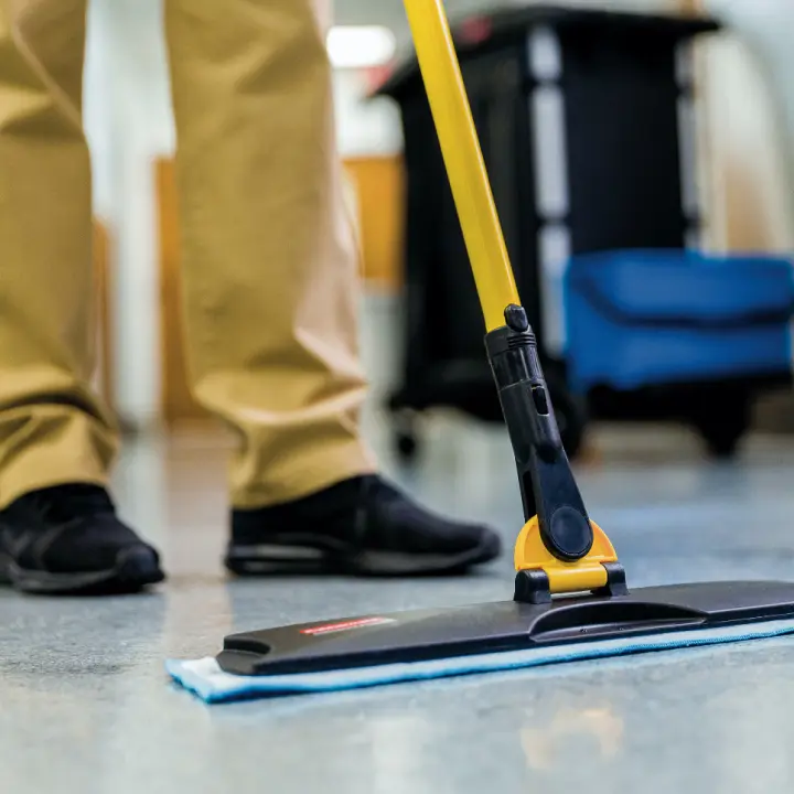 commercial floor cleaning